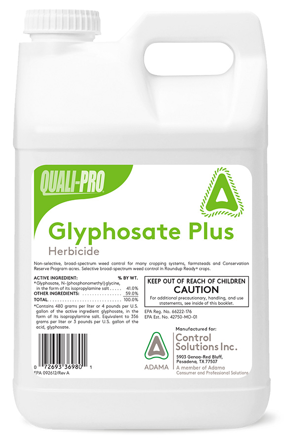 Glyphosate Plus Herbicide 2.5 gal Jug - 2 per case - Herbicides